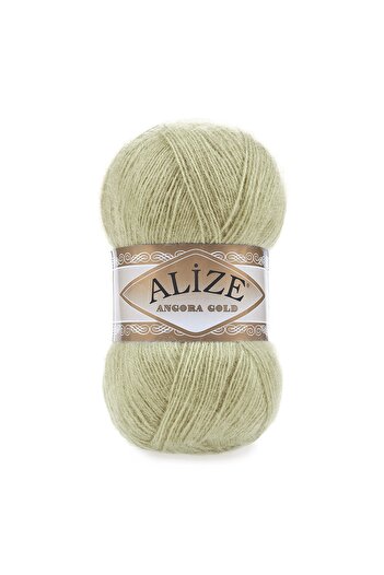 Alize Angora Gold 267 Light Green 100 Gr. Knitting Yarn 20% Wool - 80% Acrylic 100 Gr - 550 M