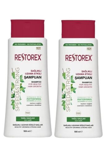Restorex 500 + 500 مل شامبو زيتي