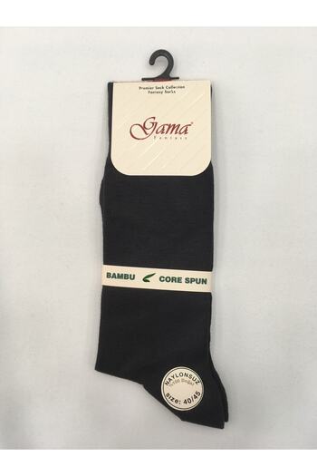 Gama Çorap Bamboo 100% Natural Nylon-Free Solid Colored Thin Summer Men's Socks