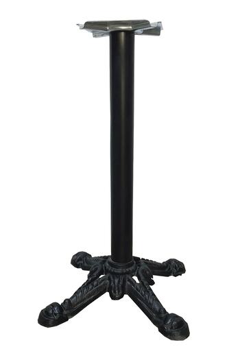 AS DESİGN Decorative Cast Metal Table Leg /Bar, Bistro Leg / Cafe, Balcony, Garden Table Leg