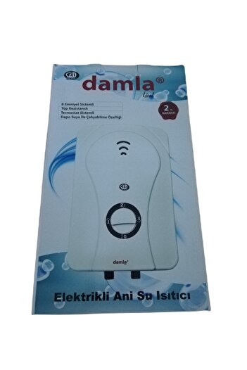 Damla Ideal Elektrıklı Şohben 5 Mt Kablolu Tam Takım Set