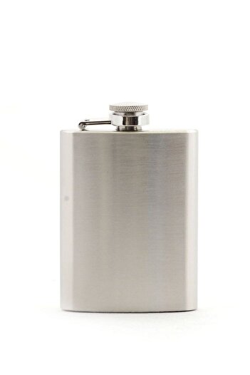 Gezginimport Stainless Steel Flask 4 oz (118 ml) Drink Whiskey Cognac Alcohol Bottle