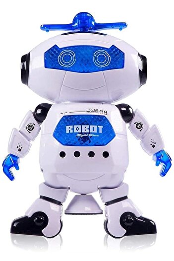 Numaca Müzikli Pervaneli 360° Dönebilen Aydınlatma Dans Eden Insansı Robot