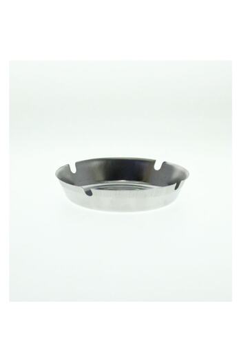 Jenisa Steel Ashtray Cafe Coffee Shop Type 10-Piece Ash Tray
