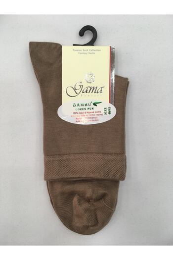Gama Çorap Bamboo 100% Natural Nylon-Free Solid Colored Thin Summer Men's Booties