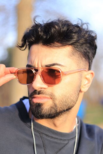 LOOKUP Men's Sunglasses New Fashion 2022 Honey Frame Honey Glass