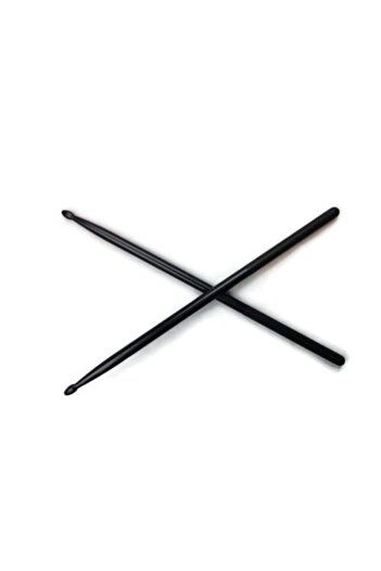 OPUS 5a Model Plastic Unbreakable Black Color Drum And Tarmpet Drum - 1 Pair