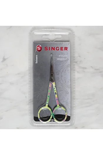 SİNGER Curved Tip Embroidery Scissors -10105P6-4