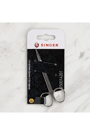 SİNGER Embroidery Scissors with Curved Tip - 250014201