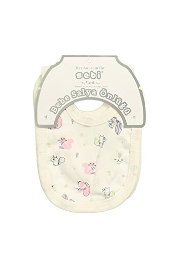 Sebi Baby Combed Cotton Oral Secretion Bib 2-Piece (Baby Girl)