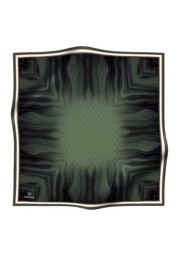 Vissona Women's Twill Silk Scarf Khaki