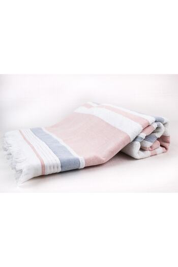 Taka Fabrics Peshtamal Beach And Home Towel Cotton 75x150cm 8656 V1