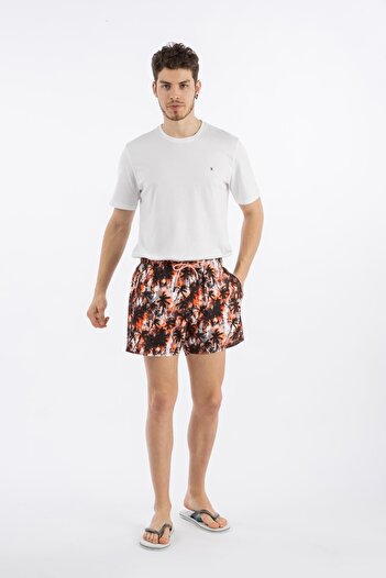 Exuma Men's Patterned Swim Shorts
