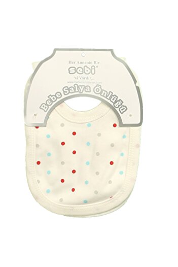 Sebi Baby Combed Cotton Oral Secretion Bib 2-Piece (Baby Girl)