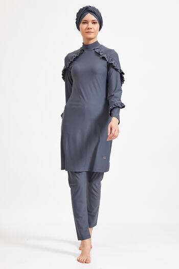 Adasea Special Fast Huruyan Hijab Swimsuit with Plus Size Options 4104