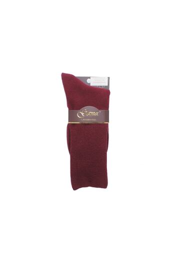 Gama Men's Burgundy Diabetic Lambswool Socks278900369-1
