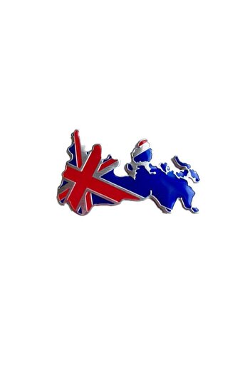 Knmaster Aluminum Arma Sticker Label with UK Flag Design