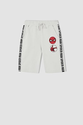 DeFacto Boy's Marvel Spiderman Regular Fit Shorts