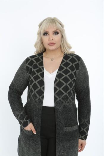 Mezura Plus Size Cardigan Jacket