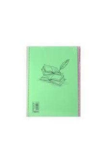 DEFNE DEFTER Defne 40/4 Method Pp. Cover Spiral Notebook