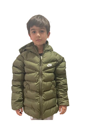 Nike Child Synthetic Fıll Puffer Coat Jacket Coat