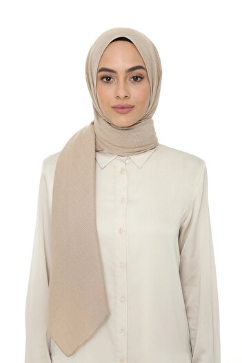 Levidor Women's Honey Foam Natural Cazz Shawl