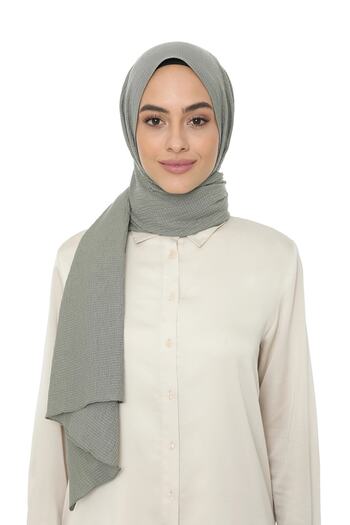 Levidor Women's Green Natural Cazz Shawl