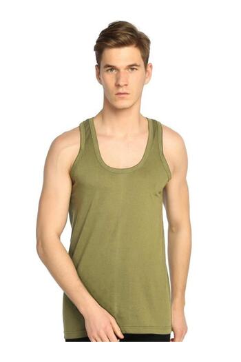 Seher Yıldızı Men's Boxer Undershirt Socks Military Underwear Set Green Light Khaki 2xl-5