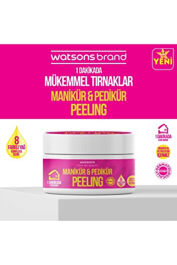 Watsons Hızlı Manikür & Pedikür Peeling 250 Ml