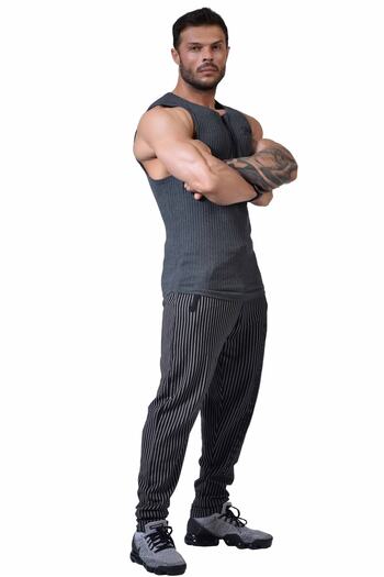 Big Sam Men's Training Tank Stretch Performance Top 2314