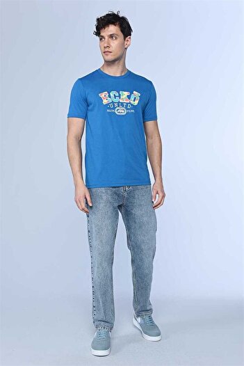 ECKO UNLTD Ανδρικό μπλουζάκι με λαιμόκοψη Pınk