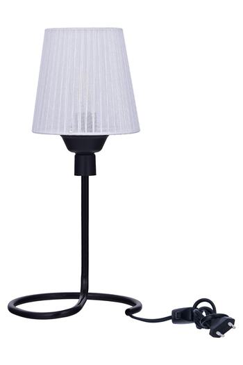 VK HOME AYDINLATMA Black Fairy Tale Lampshade - with White Hat