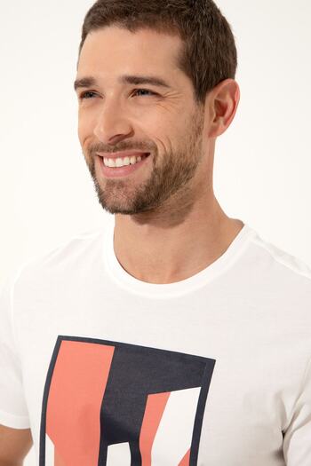 Pierre Cardin Ecru Men's T-Shirt - G021Sz011.000.1369920