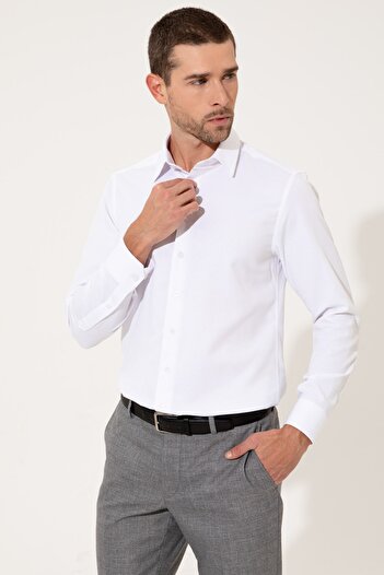 Pierre Cardin Чоловіча біла сорочка G021Sz004.000.1370974