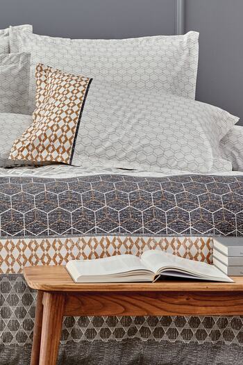 Yataş Taren Ranforce Single Duvet Cover Set - Grey