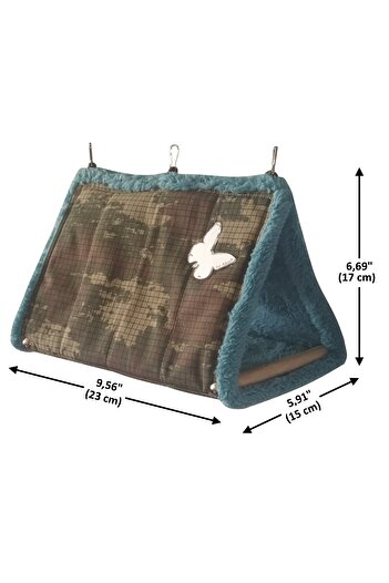 Akat Cosy Camouflage Parrot Hammock Medium Size (Sultan, Konur, Pakistan...)
