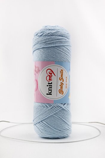 knitme Baby Smıle 100 Gr Bebek El Örgü Ipligi Taka Yarn (52)