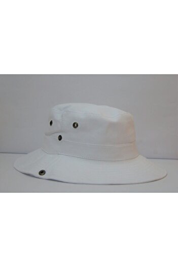 Saadetoğlu Şapka Yılmazel Summer Foldable Safari Cowboy Hat with Ventilation Holes