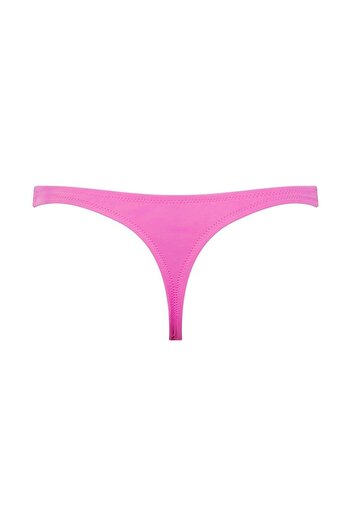 U.S. Polo Assn. Kadın Pembe String Bikini Alt