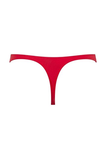 U.S. Polo Assn. Kadın Kırmızı String Bikini Altı