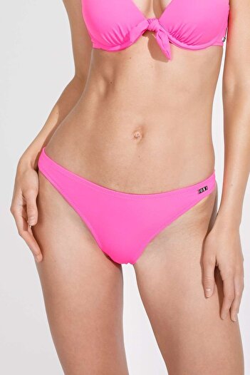 U.S. Polo Assn. Women's Pink String Bikini Bottom