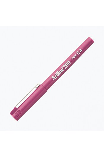 artline 200 Fineliner Writing and Drawing Pen 0,4mm Pink