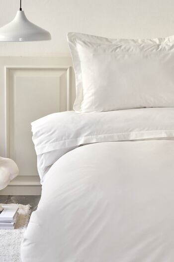 Karaca Home White Collection Livia 100% Cotton Double Duvet Cover Set