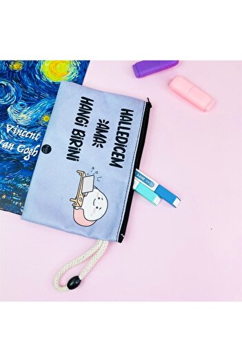 hediyeofisi Halledicem But Which One Design Pen Holder Cloth Wallet