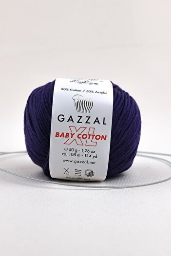 Gazzal Baby Cotton Xl 50 gr Amigurimi Punch El Örgü İpliği Taka Yarn 3440 Xl