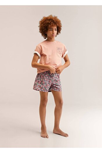 MANGO Kids Μαγιό με floral σχέδιο