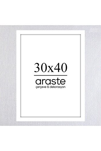 Araste Çerçeve & Dekorasyon 30x40 Frame (No Poster) - Bos1003