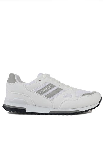 Slazenger MAROON I Ανδρικά Casual Αθλητικά Παπούτσια σε μεγάλο μέγεθος σε λευκό / γκρι χρώμα