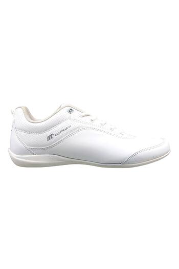 M.P. 221-7332 White Lace-Up Men's Sports Shoes