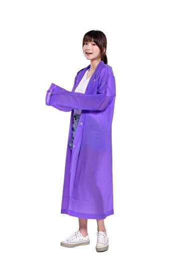 Marlux Unisex Purple Raincoat